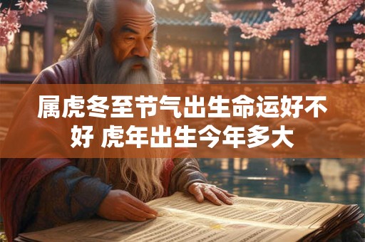属虎冬至节气出生命运好不好 虎年出生今年多大