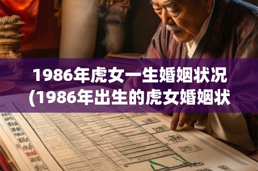 1986年虎女一生婚姻状况(1986年出生的虎女婚姻状况如何？)