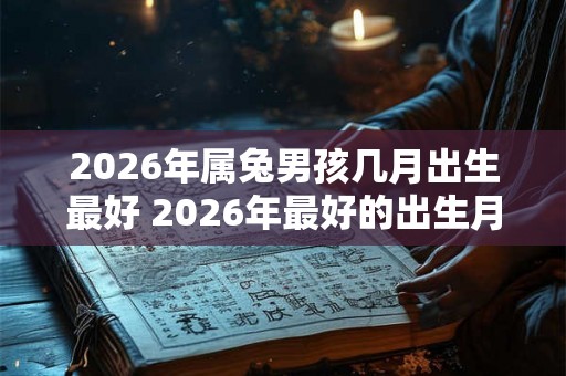 2026年属兔男孩几月出生最好 2026年最好的出生月份