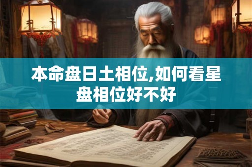 本命盘日土相位,如何看星盘相位好不好 本命盘日土相位,如何看星盘相位好不好