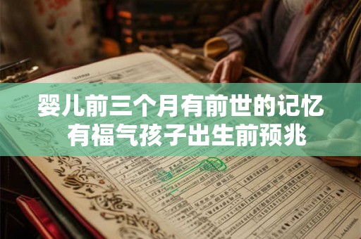 婴儿前三个月有前世的记忆  有福气孩子出生前预兆