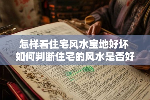 怎样看住宅风水宝地好坏 如何判断住宅的风水是否好 怎样看住宅风水宝地好坏 如何判断住宅的风水是否好