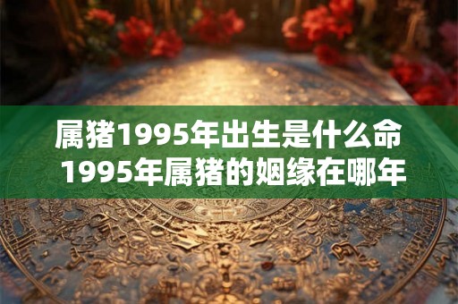 属猪1995年出生是什么命 1995年属猪的姻缘在哪年