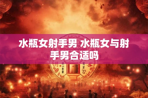 水瓶女射手男 水瓶女与射手男合适吗