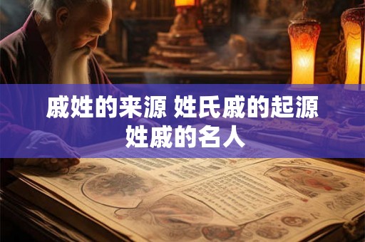 戚姓的来源 姓氏戚的起源 姓戚的名人 戚姓的来源 姓氏戚的起源 姓戚的名人