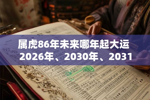 属虎86年未来哪年起大运 2026年、2030年、2031年 属虎86年未来哪年起大运 2026年、2030年、2031年