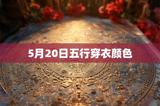 5月20日五行穿衣颜色