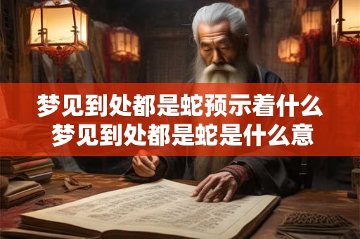 梦见到处都是蛇预示着什么 梦见到处都是蛇是什么意思
