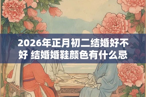 2026年正月初二结婚好不好 结婚婚鞋颜色有什么忌讳