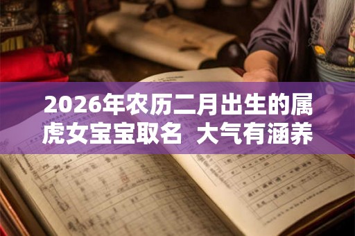 2026年农历二月出生的属虎女宝宝取名  大气有涵养