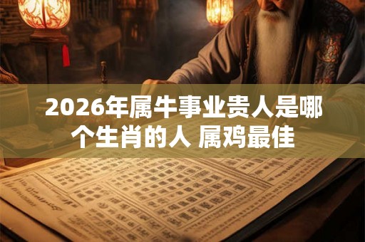 2026年属牛事业贵人是哪个生肖的人 属鸡最佳