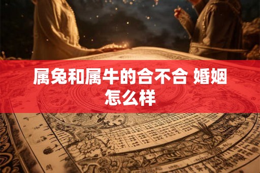 属兔和属牛的合不合 婚姻怎么样