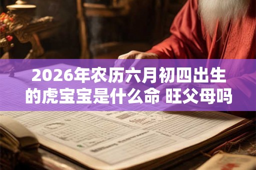 2026年农历六月初四出生的虎宝宝是什么命 旺父母吗