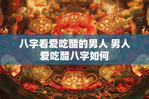 八字看爱吃醋的男人 男人爱吃醋八字如何