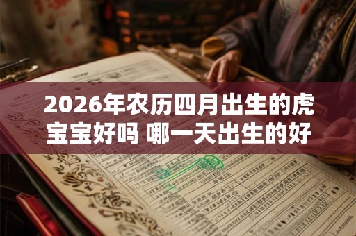 2026年农历四月出生的虎宝宝好吗 哪一天出生的好