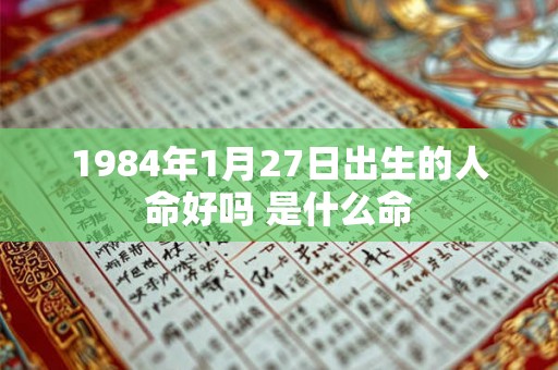 1984年1月27日出生的人命好吗 是什么命