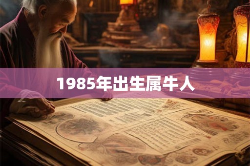 1985年出生属牛人