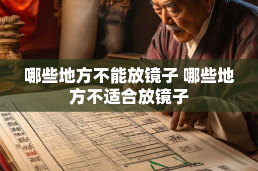 哪些地方不能放镜子 哪些地方不适合放镜子