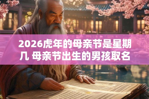 2026虎年的母亲节是星期几 母亲节出生的男孩取名
