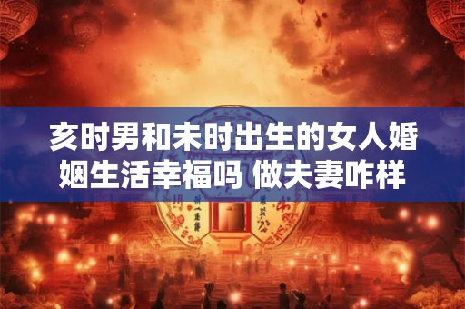 亥时男和未时出生的女人婚姻生活幸福吗 做夫妻咋样
