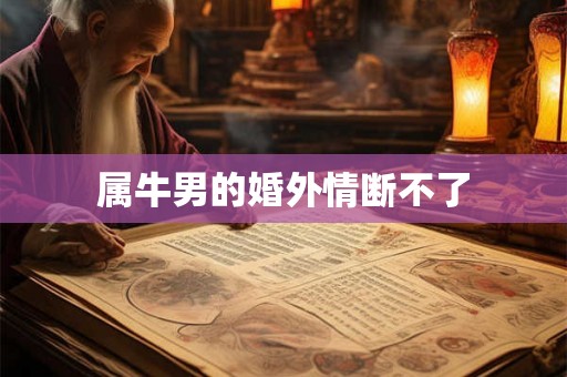 属牛男的婚外情断不了