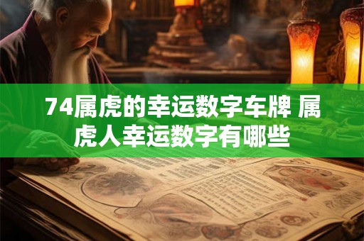 74属虎的幸运数字车牌 属虎人幸运数字有哪些
