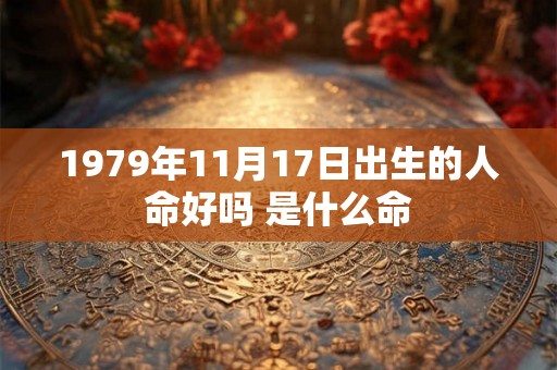 1979年11月17日出生的人命好吗 是什么命