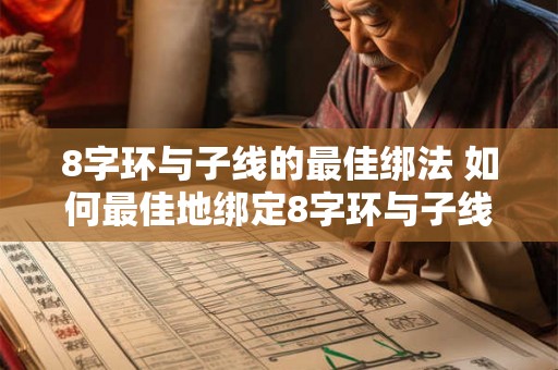 8字环与子线的最佳绑法 如何最佳地绑定8字环与子线