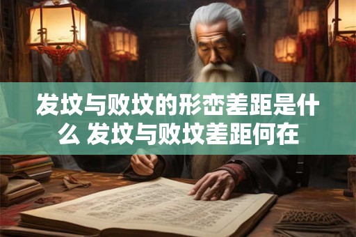 发坟与败坟的形峦差距是什么 发坟与败坟差距何在 发坟与败坟的形峦差距是什么 发坟与败坟差距何在