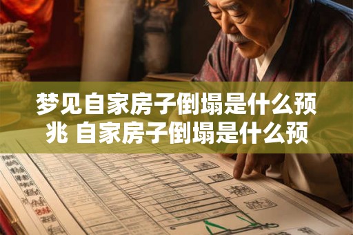 梦见自家房子倒塌是什么预兆 自家房子倒塌是什么预兆