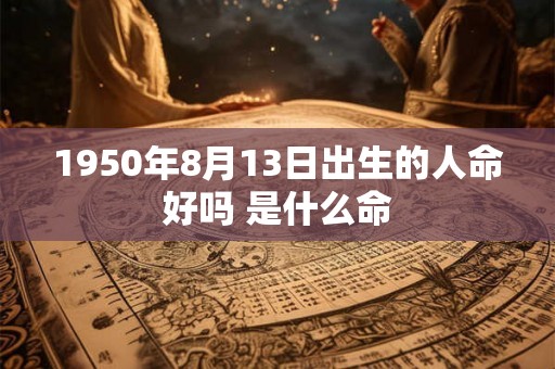 1950年8月13日出生的人命好吗 是什么命