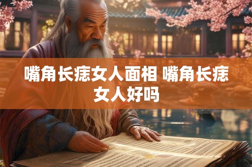 嘴角长痣女人面相 嘴角长痣女人好吗