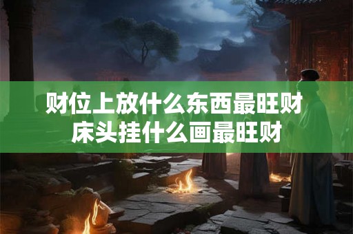 财位上放什么东西最旺财 床头挂什么画最旺财