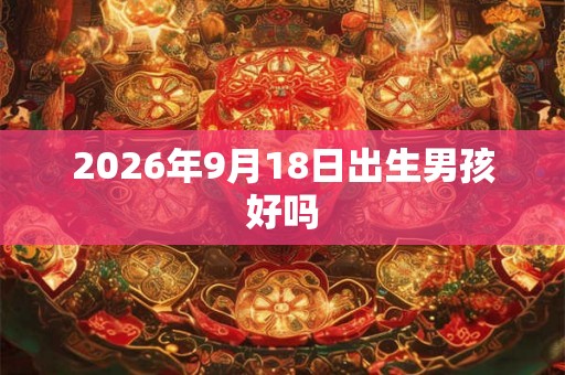 2026年9月18日出生男孩好吗