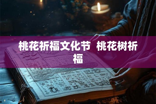 桃花祈福文化节  桃花树祈福