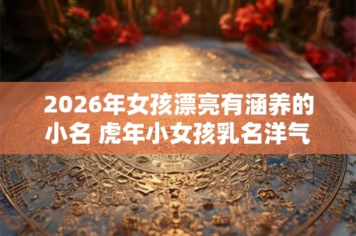 2026年女孩漂亮有涵养的小名 虎年小女孩乳名洋气点的 2026年女孩漂亮有涵养的小名 虎年小女孩乳名洋气点的