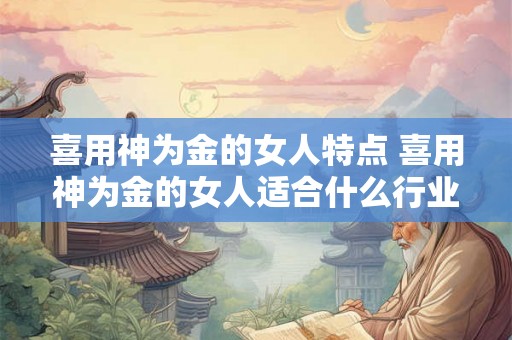 喜用神为金的女人特点 喜用神为金的女人适合什么行业