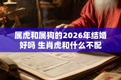 属虎和属狗的2026年结婚好吗 生肖虎和什么不配