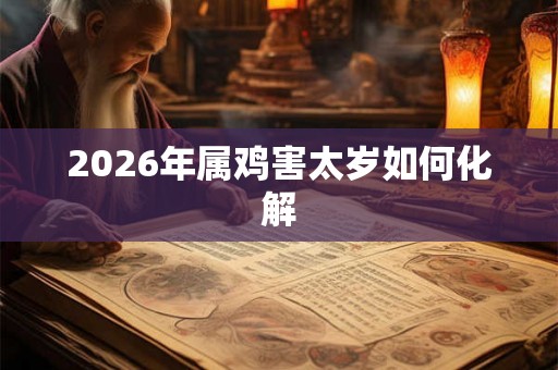 2026年属鸡害太岁如何化解