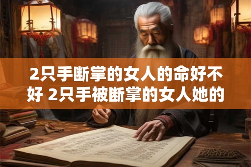 2只手断掌的女人的命好不好 2只手被断掌的女人她的生命是否能够得到拯救