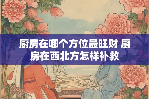 厨房在哪个方位最旺财 厨房在西北方怎样补救 厨房在哪个方位最旺财 厨房在西北方怎样补救