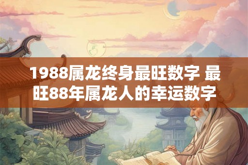 1988属龙终身最旺数字 最旺88年属龙人的幸运数字