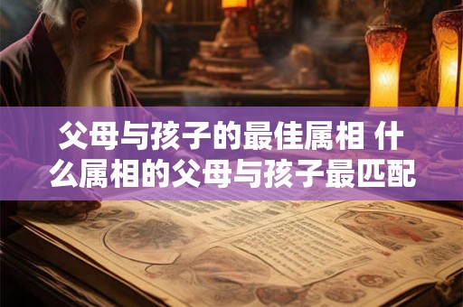 父母与孩子的最佳属相 什么属相的父母与孩子最匹配