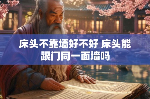 床头不靠墙好不好 床头能跟门同一面墙吗