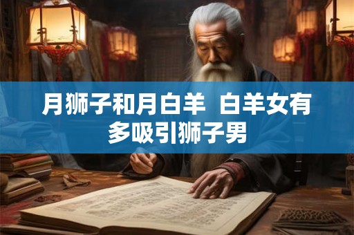 月狮子和月白羊  白羊女有多吸引狮子男