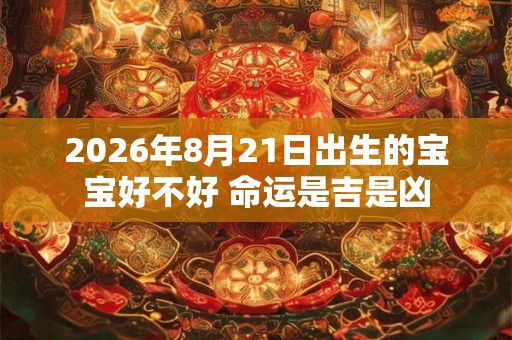 2026年8月21日出生的宝宝好不好 命运是吉是凶