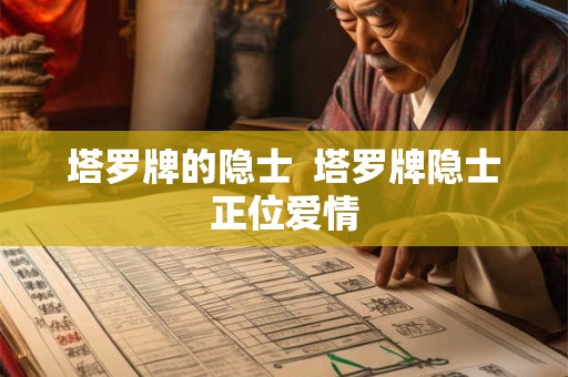 塔罗牌的隐士  塔罗牌隐士正位爱情