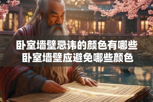 卧室墙壁忌讳的颜色有哪些 卧室墙壁应避免哪些颜色