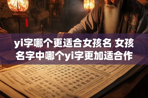 yi字哪个更适合女孩名 女孩名字中哪个yi字更加适合作为起名字 yi字哪个更适合女孩名 女孩名字中哪个yi字更加适合作为起名字