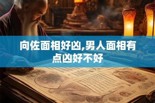 向佐面相好凶,男人面相有点凶好不好 向佐面相好凶,男人面相有点凶好不好